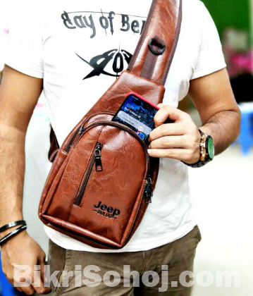 Fashion Cross Body Leather Bag For Men and Woman